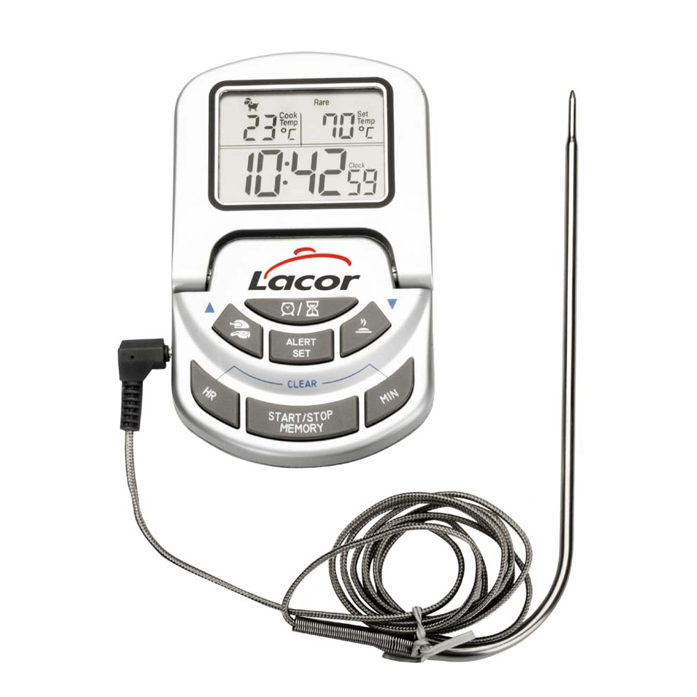Lacor - 62498 - Termometro Digital Horno Con Sonda