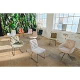 thumbnail of KAWOLA Stuhl NEW CHARME Esszimmerstuhl Velvet curry