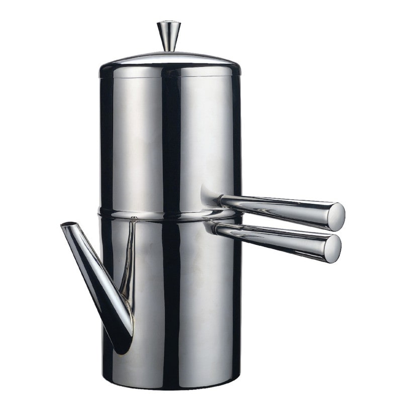 ILSA Cafetière napolitaine en acier inoxydable 18/10 9 tasses