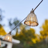 thumbnail of Lumisky NATURA 10 LED 8M Luci solari a stringa Legno Beige