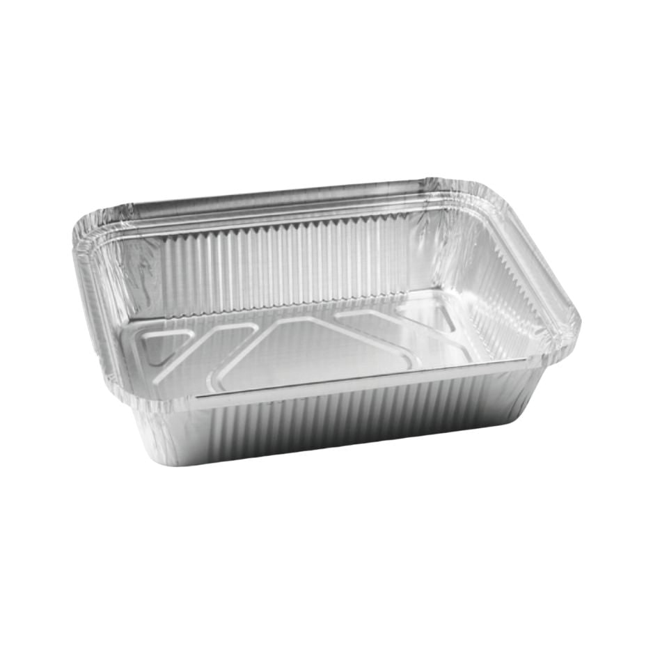 Aluschale – R1-845L Mit Deckel 210x150x40 Mm, 865 Ml