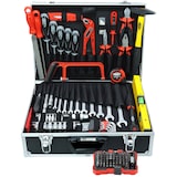 thumbnail of FAMEX 745-47 Alu Werkzeugkoffer gefüllt mit Werkzeug – Werkzeugkasten bestückt - 164-tlg