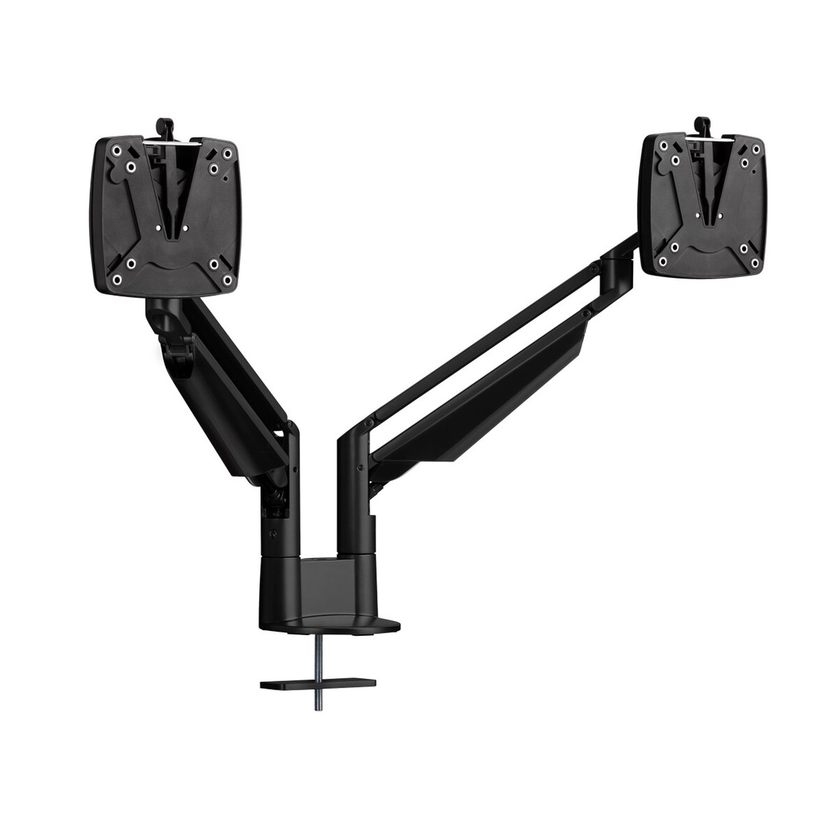 Novus Clu Duo Monitorhalterung mit Tischbefestigung, schwarz (990+4018+000)