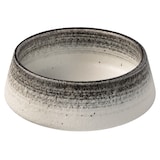 thumbnail of In Situ - Bol Japonnais Biconique blanc & gris  55 cl - hauteur 7.3cm x diamètre 15 cm
