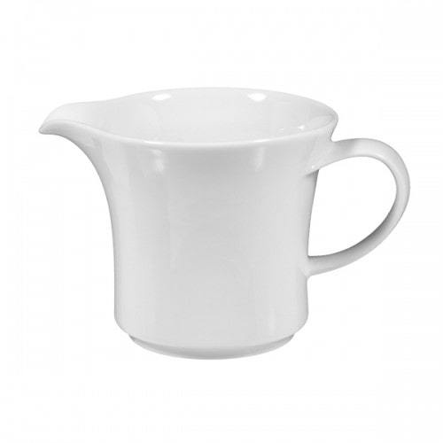 2x Sahnegießer SAVOY, Inhalt: 0,25 ltr., uni weiss, Seltmann Porzellan