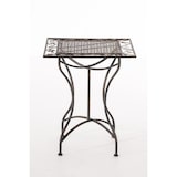 thumbnail of Décoshop26 - Mesa de jardín de hierro forjado de bronce de diseño rústico para patio o balcón 10_0003038