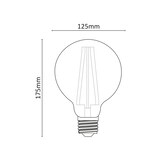 thumbnail of Lampadina a led Globo G125 Dimmerabile 10W 4000K E27