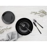 thumbnail of CreaTable Diana Schwarz Tellerset 12-tlg Glas