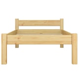 thumbnail of Einzelbett Kiefer natur 90x200 Massivholz-Bettgestell ohne Rollrost Bettrahmen 60.36-09 oR