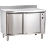 thumbnail of Armario calefactor KBS 2000x600x850 mm con alero y puertas correderas de acero inoxidable