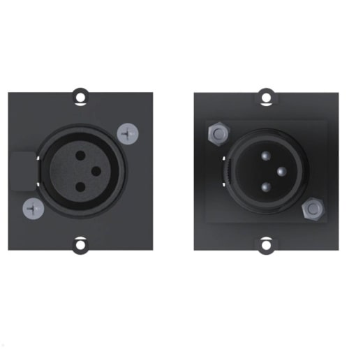 Bachmann Custom Modul 1x XLR 3-polig Buchse/Stecker mit Kabel (917.024)