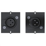 thumbnail of Bachmann Custom Modul 1x XLR 3-polig Buchse/Stecker mit Kabel (917.024)