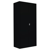 thumbnail of Aktenschrank Metallschrank abschließbar  Werkzeugschrank schwarz 195x92,5x60cm 530360