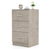 thumbnail of Helloshop26 - Caisson de bureau avec 3 tiroirs de rangement pour documents 37 x 34 x 66,5 cm usage pratique style contemporain en 20_0010990