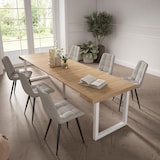 thumbnail of Consolle allungabile, Tavolo consolle allungabile, 302x90x73cm, Per 14 persone, Gambe in legno, Stile moderno, Rovere _ 366_18