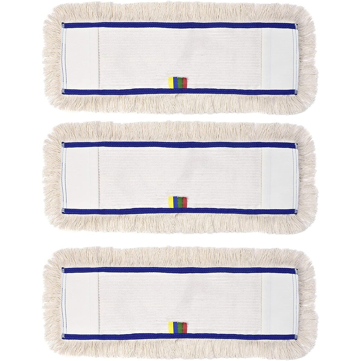 Hypafol Wischmopp-Baumwolle 40 cm | 3 Wischmopp Bezüge