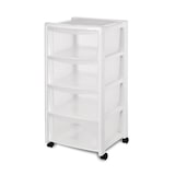 thumbnail of Stefanplast-Cassettiera Libera 4 Cassetti Bianco