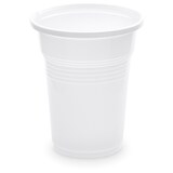 thumbnail of 400x Trinkbecher Getränkebecher weiß 100 ml PP O 57 mm