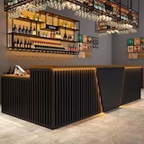 thumbnail of Bancone bar, banco cassa e reception per ristorante, sala da biliardo, bancone a L 160 cm【H ZJX 160】