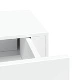 thumbnail of vidaXL Wandregal mit Schublade Weiß 60x23,5x10 cm MDF