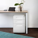 thumbnail of Cassettiera su ruote COLOR PLUS I Acciaio bianco hjh OFFICE