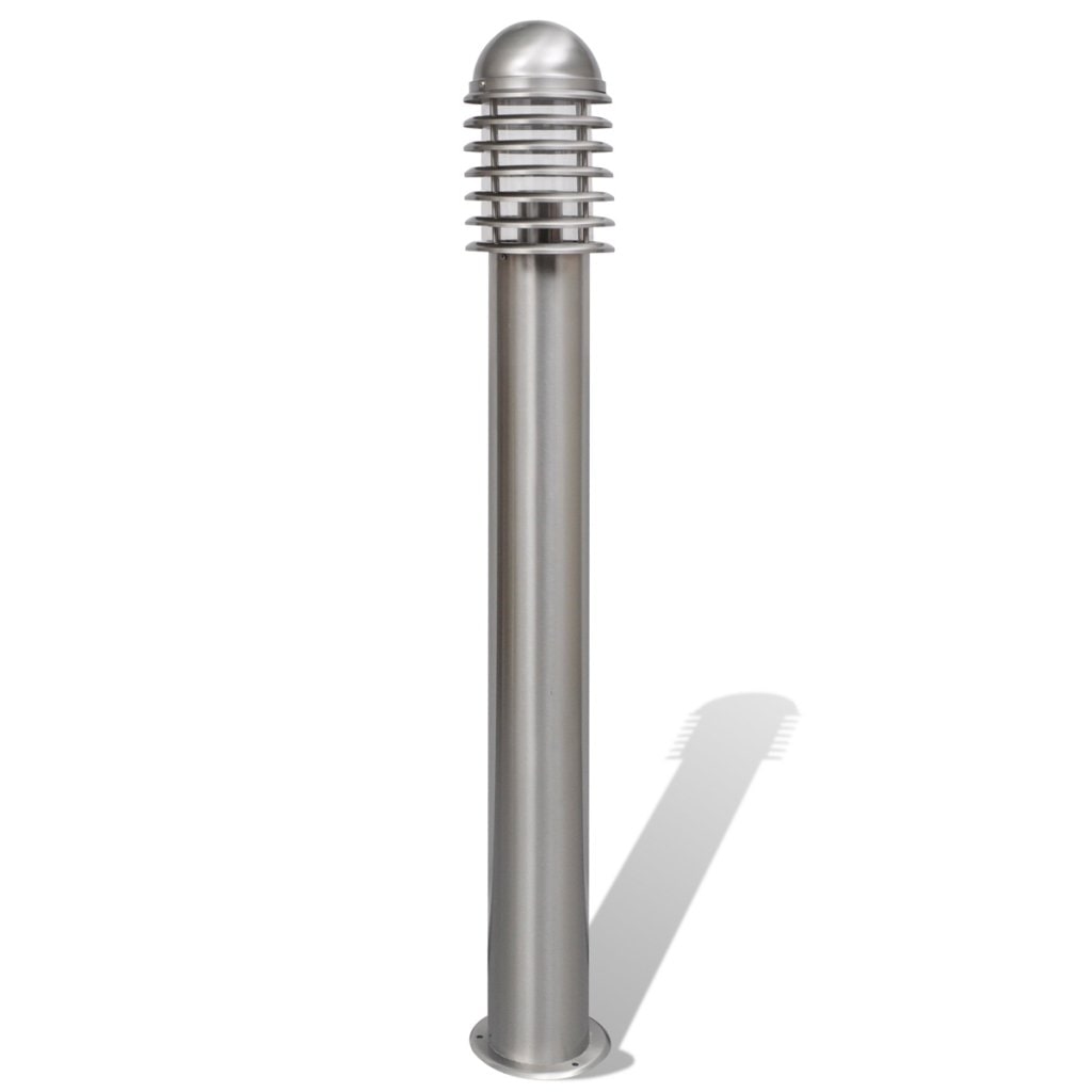 Helloshop26 - Buitenverlichting in de vorm van een paal van roestvrij staal 60 watt decoratieve lamp 2402053