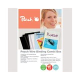 thumbnail of Einband Set für Drahtbindung mit 6mm für max. 45 Blatt 60 tlg. und Deckblätter