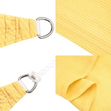 thumbnail of vidaXL Sonnensegel 160 g/m² Beige 2,5x2,5x3,5 m HDPE