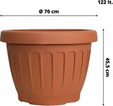 thumbnail of Bama Bodenvase in Terrakotta-Farbe, Ø 70 cm