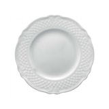 thumbnail of Plato Llano Málaga cm.26 Blanco