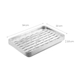 thumbnail of Tarrington House Vassoio per barbecue, alluminio, 22 x 34 cm, rettangolare, 10 unità