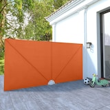 thumbnail of Auvent latéral pliable de terrasse Terre cuite 400 x 200 cm  Modèle Atlas Vent