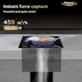 thumbnail of CIARRA Placa de Cozinha com Exaustor CIARRA ONE 39 cm Boost Touch-Control com 2 Placas Timer Stop & Go CBBEH392B