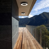 thumbnail of Candeeiro de teto LED PUEBLA 12W Grafite Alumínio Plástico LE35687