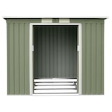 thumbnail of HATTORO P100 Metall Gerätehaus Geräteschuppen Garten Schuppen Gartenhaus Grün