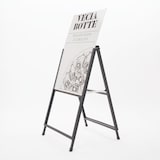 thumbnail of Danieli - Espositore da Terra a Cavalletto Bifacciale in Metallo 60x90 cm - Espositore per esterni per Avvisi e Poster