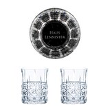 thumbnail of Game of Thrones Whiskygläser Set Haus Lennister, 2 Whisky-Tumbler
