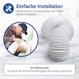 thumbnail of Vioks Abluftschlauch PVC flexibel Ø 150 mm 5m weiß für Dunstabzugshaube Klimaanlage