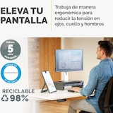 thumbnail of Fellowes Soporte elevador para monitor Designer Suites™ ajustable en altura