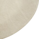 thumbnail of tectake Kortpolig vloerkleed Soft Zone - beige, Ø 120 cm - 405285