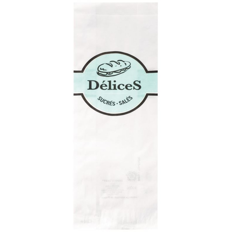 Sac sandwich ingraissable 10 x 4 x 31 cm x 500