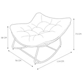 thumbnail of Home deco factory butaca-mecedora tulum beige hdo2191-lgsp