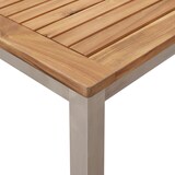 thumbnail of vidaXL Garten Essgruppe 5 pcs Massives Teakholz & Edelstahl