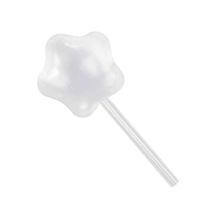 MONOUSO - Kunststoff-Pipette Stern für Fingerfood 3ml 5,5cm (100 Stück)