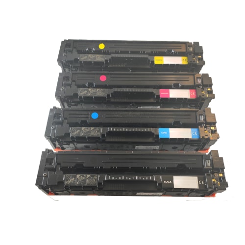 4x Toner kompatibel f. HP Color LaserJet Pro MFP M 283cdw ersetzt HP 207x und 207A