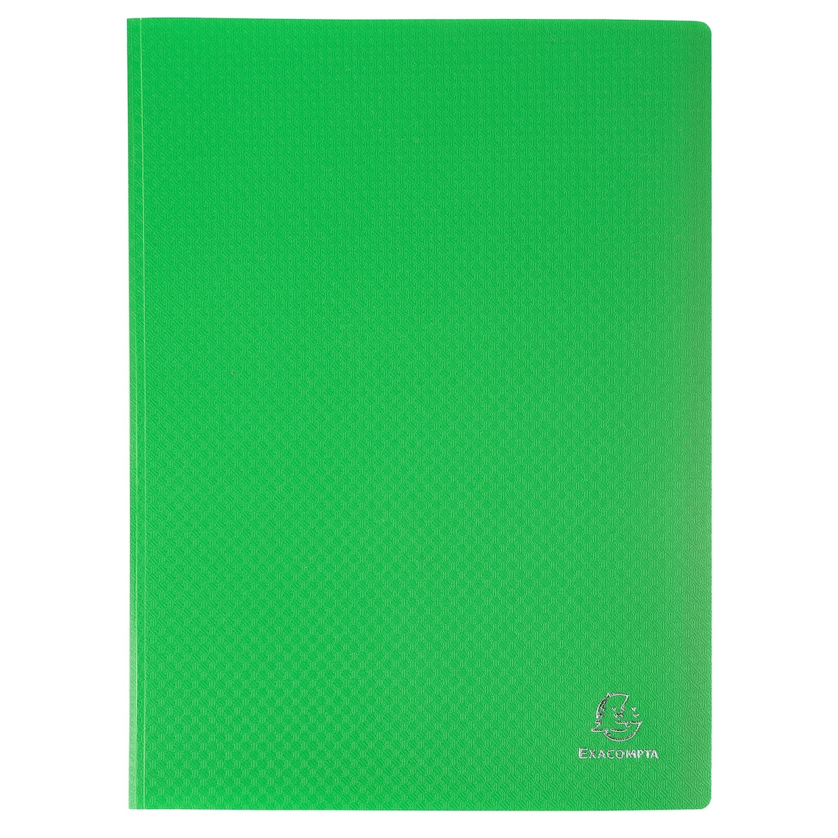 Exacompta - Réf. 8833E - Carton de 12 Protège-documents en polypropylène 5/0e OPAK pochettes Cristal 60 vues - A4 - Vert clair