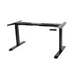 thumbnail of Gestell für Schreibtisch stufenlos elektrisch höhenverstellbar BxTxH: 118x70x(62-127)cm anthrazit, mit Memory-Funktion für alle gängigen Tischplatten