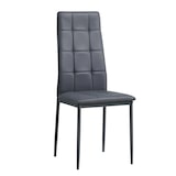 thumbnail of Albatros Esszimmerstühle RIMINI 6er Set, Grau - Edles Italienisches Design, Polsterstuhl Kunstleder-Bezug, Modern und Stilvoll am Esstisch