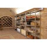 thumbnail of Schraubregal Panda | HxBxT 180x90x30cm | Fachlast 100kg | Grau