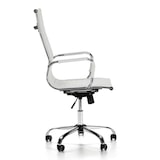 thumbnail of Fauteuil de Bureau Londres inclinable Blanc, Cuir synthétique